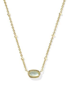 Mini Elisa Gold Satellite Short Pendant Necklace